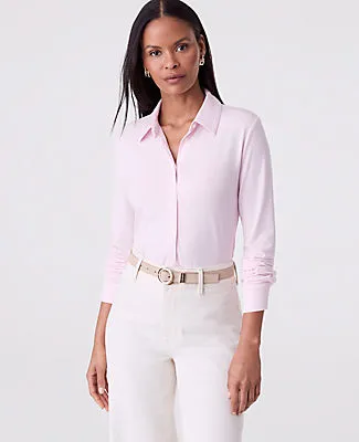 Ann Taylor Petite Button Down Shirt sold by Ann Taylor