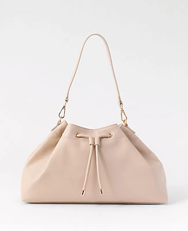 Ann Taylor Drawstring Shoulder Bag sold by Ann Taylor