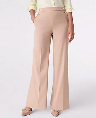 Ann Taylor The Petite Everyday Sailor Wide-Leg Pant sold by Ann Taylor product image thumbnail 2
