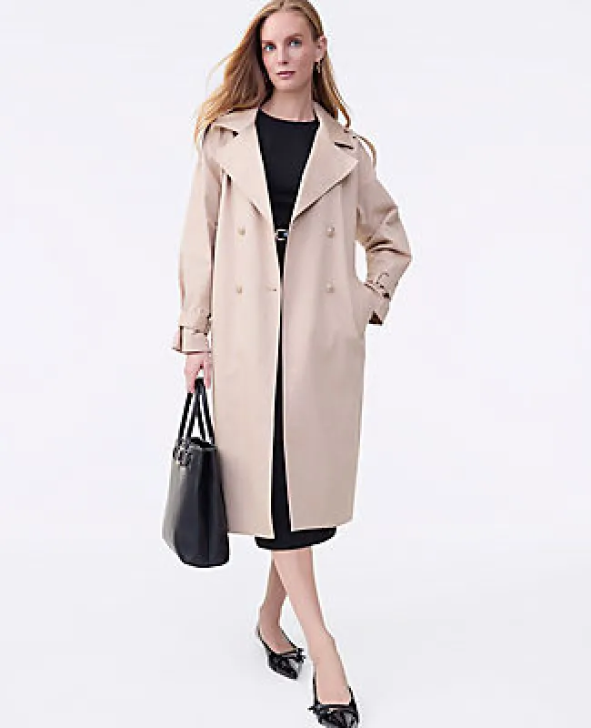 Ann Taylor Studded Trench Coat sold by Ann Taylor