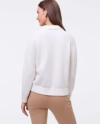 Ann Taylor Weekend Collection Henley Sweater sold by Ann Taylor product image thumbnail 2