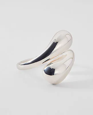 Ann Taylor Metal Teardrop Wrap Ring sold by Ann Taylor