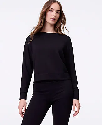Ann Taylor Weekend Collection Scuba Crew Neck Sweatshirt sold by Ann Taylor
