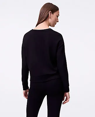 Ann Taylor Weekend Collection Scuba Crew Neck Sweatshirt sold by Ann Taylor product image thumbnail 2