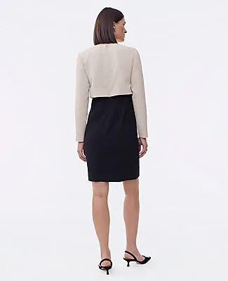 Ann Taylor Colorblock Crew Neck Shift Dress sold by Ann Taylor product image thumbnail 2