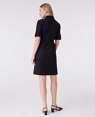 Ann Taylor Petite Belted Flare Dress sold by Ann Taylor product image thumbnail 2