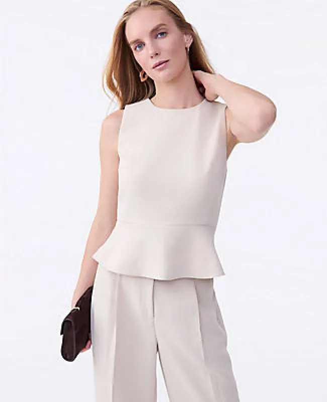 Ann Taylor Peplum Top sold by Ann Taylor
