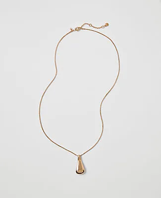 Ann Taylor Metal Pendant Necklace sold by Ann Taylor