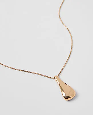 Ann Taylor Metal Pendant Necklace sold by Ann Taylor product image thumbnail 2