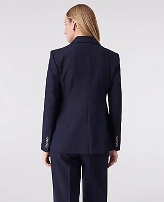 Ann Taylor The Dotted Long Blazer sold by Ann Taylor product image thumbnail 2