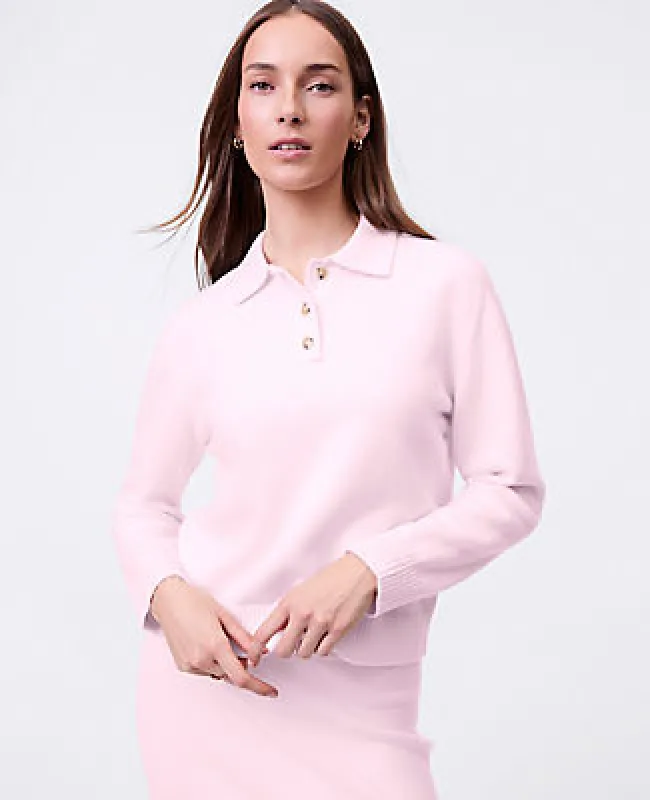 Ann Taylor Weekend Collection Henley Sweater made by Ann Taylor