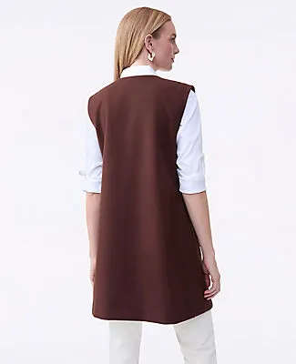 Ann Taylor Buttoned Trench Vest sold by Ann Taylor product image thumbnail 2