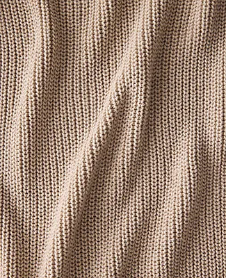 Ann Taylor Haven Well Within Organic Cotton Shaker Stitch Heathered Cardigan sold by Ann Taylor product image thumbnail 4