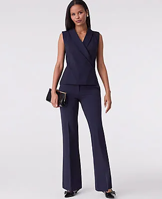 Ann Taylor The Petite Jayne Trouser in Ponte — Curvy Fit sold by Ann Taylor