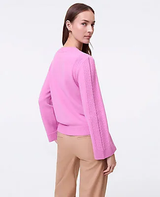 Ann Taylor Weekend Collection Contrast Stitch Sweater sold by Ann Taylor product image thumbnail 2