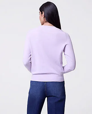 Ann Taylor V-Neck Sweater sold by Ann Taylor product image thumbnail 2