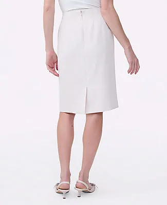 Ann Taylor The Pocket Midi Skirt in Fluid Crepe sold by Ann Taylor product image thumbnail 3