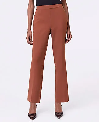 Ann Taylor The Relaxed Ankle Pant in Crinkle Crepe sold by Ann Taylor product image thumbnail 2