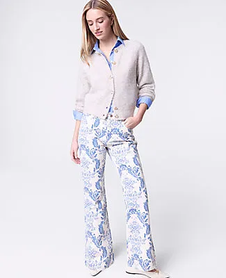 Ann Taylor Weekend Collection Toile Boot Jean sold by Ann Taylor