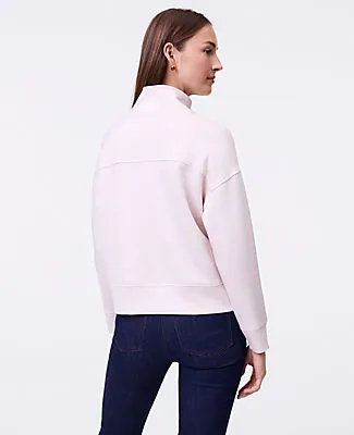 Ann Taylor Weekend Collection Mock Neck Sweatshirt sold by Ann Taylor product image thumbnail 2