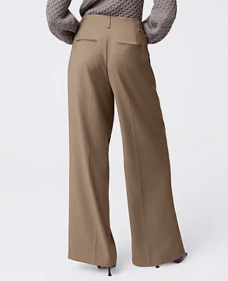 Ann Taylor The Pleated Wide-Leg Pant sold by Ann Taylor product image thumbnail 3