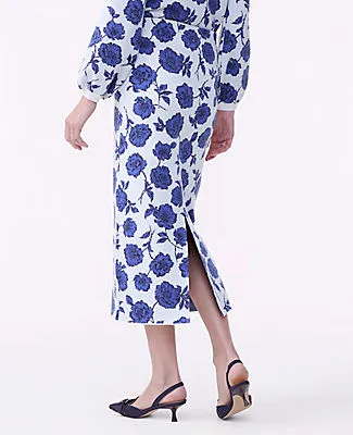 Ann Taylor Floral Sweater Pencil Skirt sold by Ann Taylor product image thumbnail 3