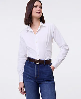 Ann Taylor Fitted Button Down Shirt sold by Ann Taylor