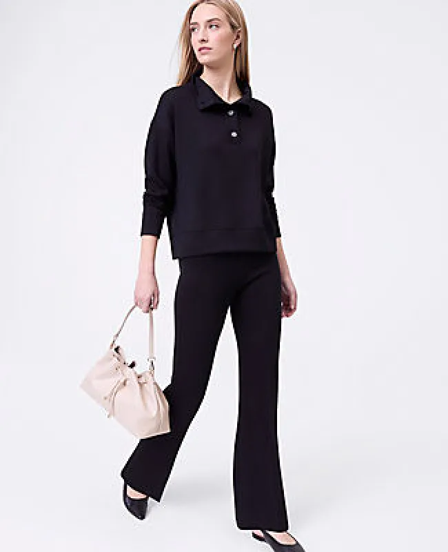 Ann Taylor Weekend Collection Cloud Plush Boot Pant sold by Ann Taylor