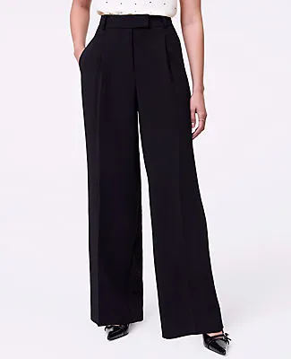 Ann Taylor The Pleated Straight Pant sold by Ann Taylor product image thumbnail 2