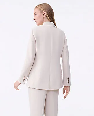 Ann Taylor The Tailored Blazer in Textured Drape sold by Ann Taylor product image thumbnail 2
