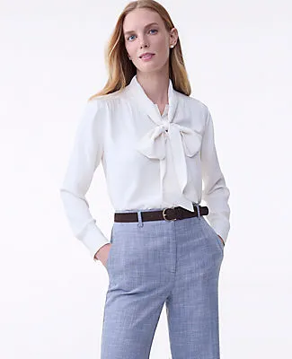 Ann Taylor Bow Blouse sold by Ann Taylor