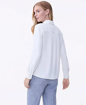 Ann Taylor Bow Blouse sold by Ann Taylor product image thumbnail 2