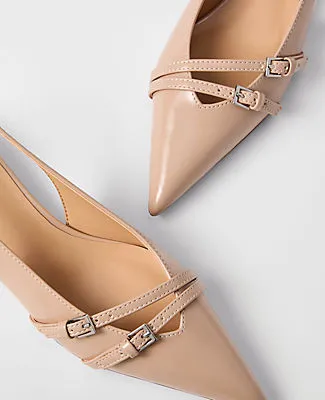 Ann Taylor Strappy Patent Slingback Pump sold by Ann Taylor product image thumbnail 2