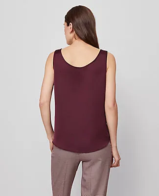 Ann Taylor Petite Scoop Neck Tank Top sold by Ann Taylor product image thumbnail 2
