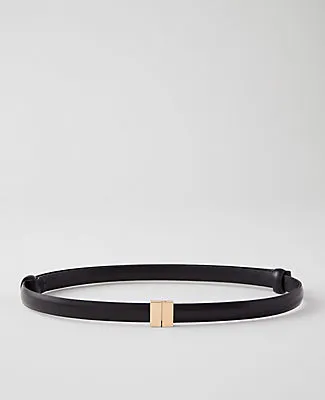 Ann Taylor Skinny Leather Belt sold by Ann Taylor