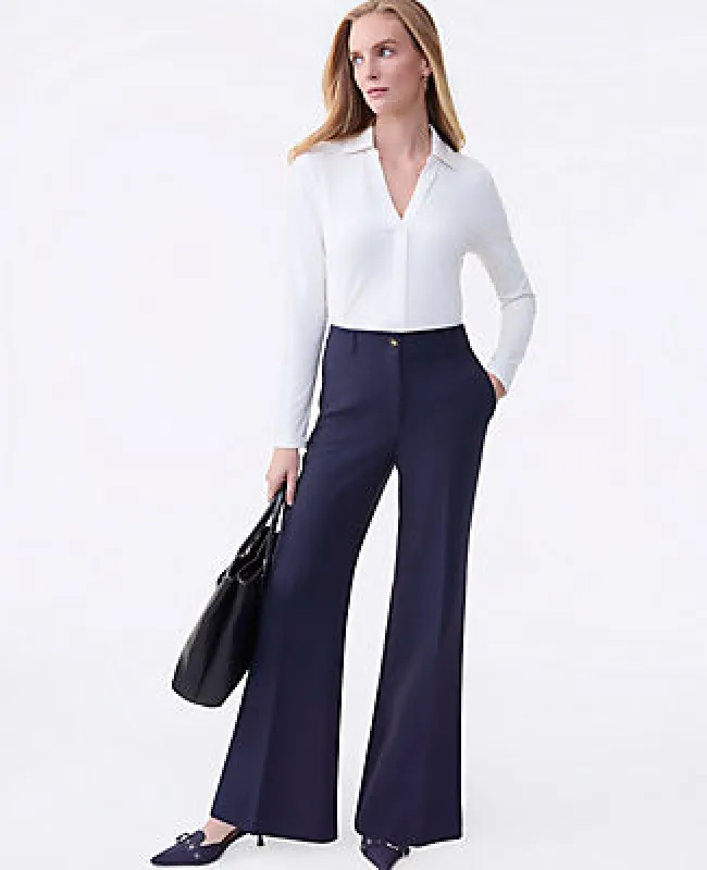 Ann Taylor The Margot Trouser in Bi-Stretch made by Ann Taylor