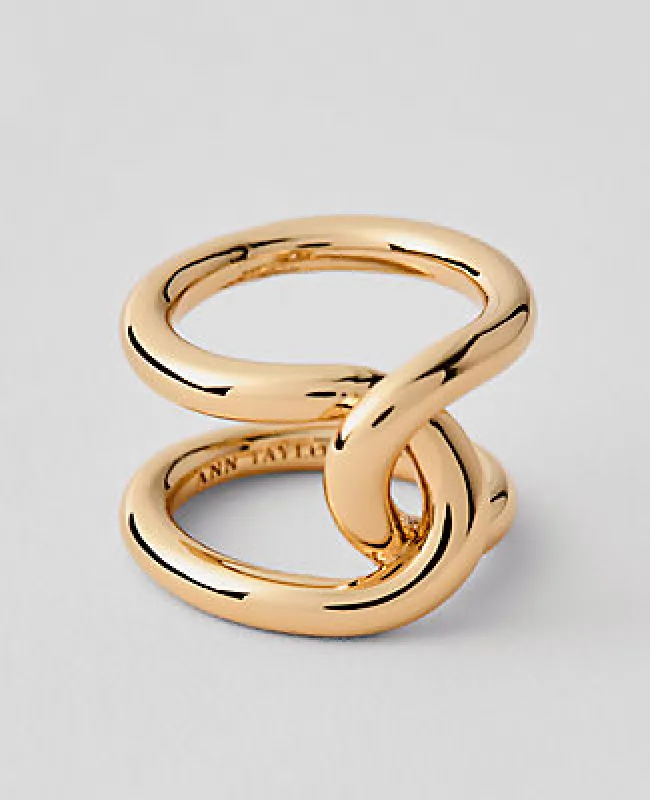 Ann Taylor Interlocked Ring sold by Ann Taylor