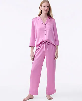 Ann Taylor Satin Pajama Set sold by Ann Taylor