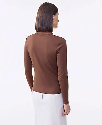 Ann Taylor Petite Draped Wrap Blouse sold by Ann Taylor product image thumbnail 2