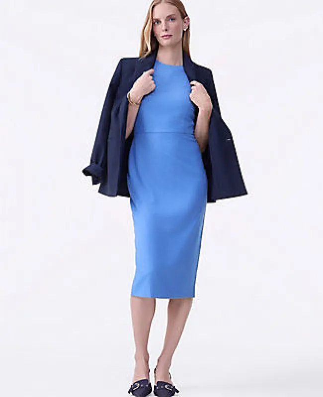 Ann Taylor The Petite Crew Neck Sheath Dress sold by Ann Taylor