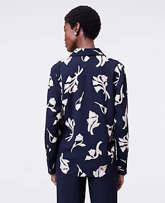 Ann Taylor Petite Floral Button Down Shirt sold by Ann Taylor product image thumbnail 2