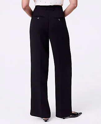 Ann Taylor The Petite Pleated Straight Pant sold by Ann Taylor product image thumbnail 3