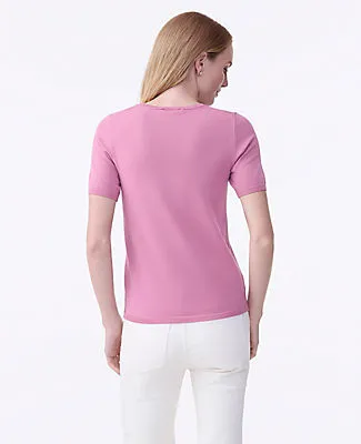 Ann Taylor Petite Easy Sweater Tee sold by Ann Taylor product image thumbnail 2