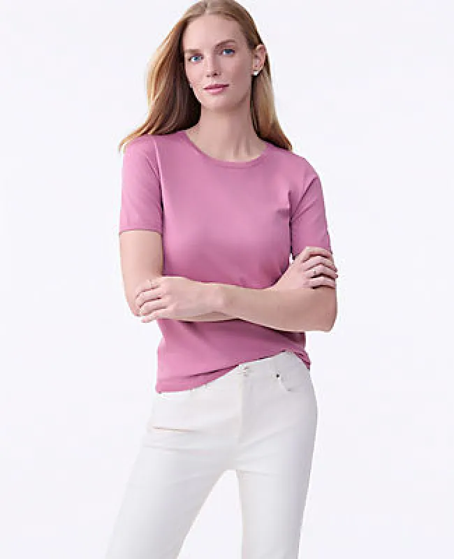 Ann Taylor Petite Easy Sweater Tee sold by Ann Taylor