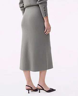 Ann Taylor Petite Ribbed Sweater Skirt sold by Ann Taylor product image thumbnail 3