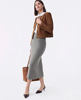 Ann Taylor Petite Ribbed Sweater Skirt sold by Ann Taylor product image thumbnail 4