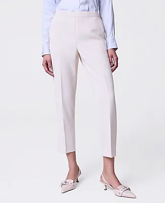 Ann Taylor The Petite Relaxed Ankle Pant in Fluid Crepe sold by Ann Taylor product image thumbnail 2