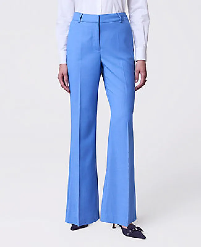 Ann Taylor The Petite Flare Trouser — Curvy Fit sold by Ann Taylor