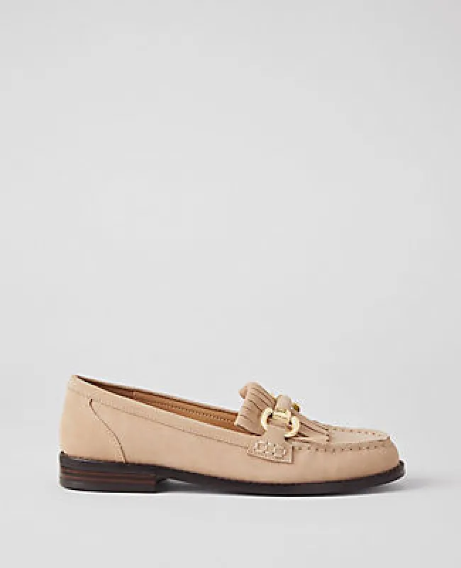 Ann Taylor Kiltie Chain Loafer sold by Ann Taylor