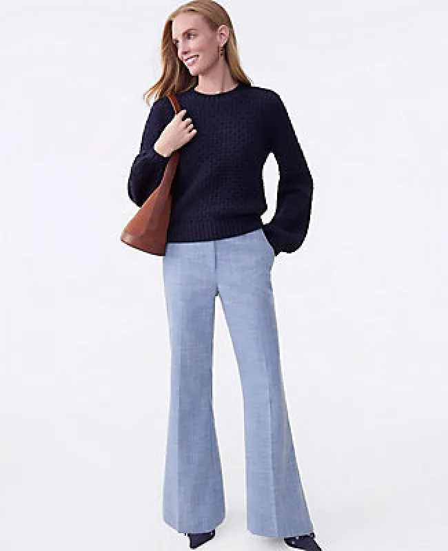 Ann Taylor The Petite Margot Trouser in Herringbone sold by Ann Taylor